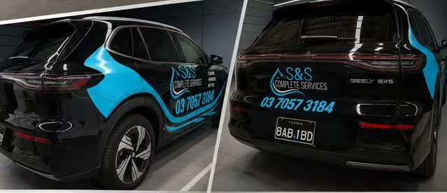 Part wrap – S&S Complete Services · SUV